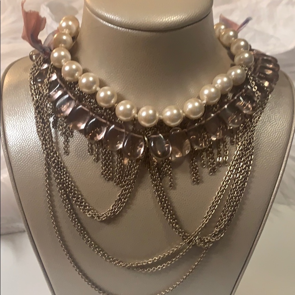 J Crew Dangle Vintage Necklace